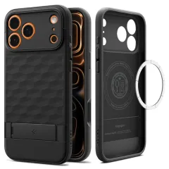 Apple iPhone 17 Pro Max ümbris must SPIGEN PARALLAX ”S” MAG MAGSAFE