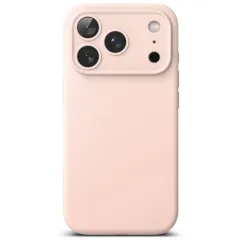 Apple iPhone 17 Pro Max dėklas rožinis RINGKE SILICONE MAGNETIC MAGSAFE