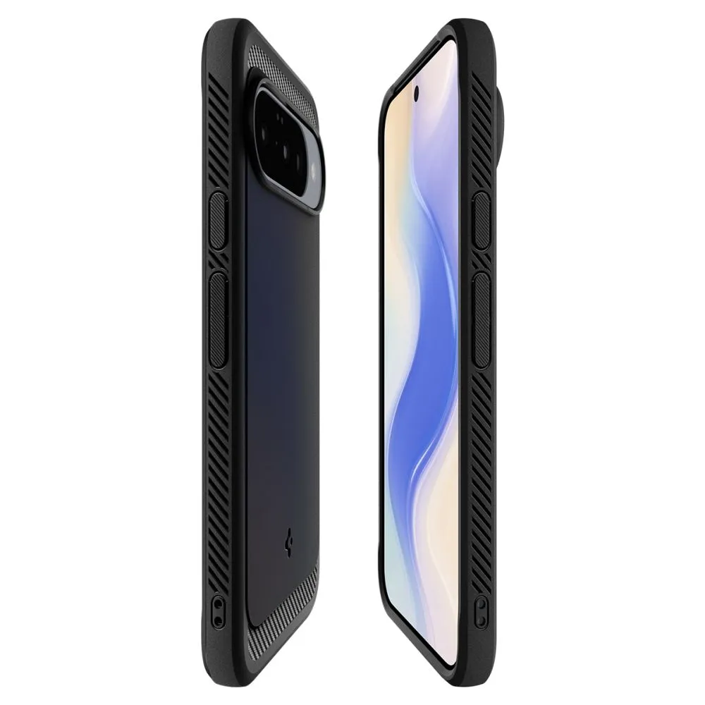 Google Pixel 10 ümbris must SPIGEN RUGGED ARMOR MAG MAGSAFE