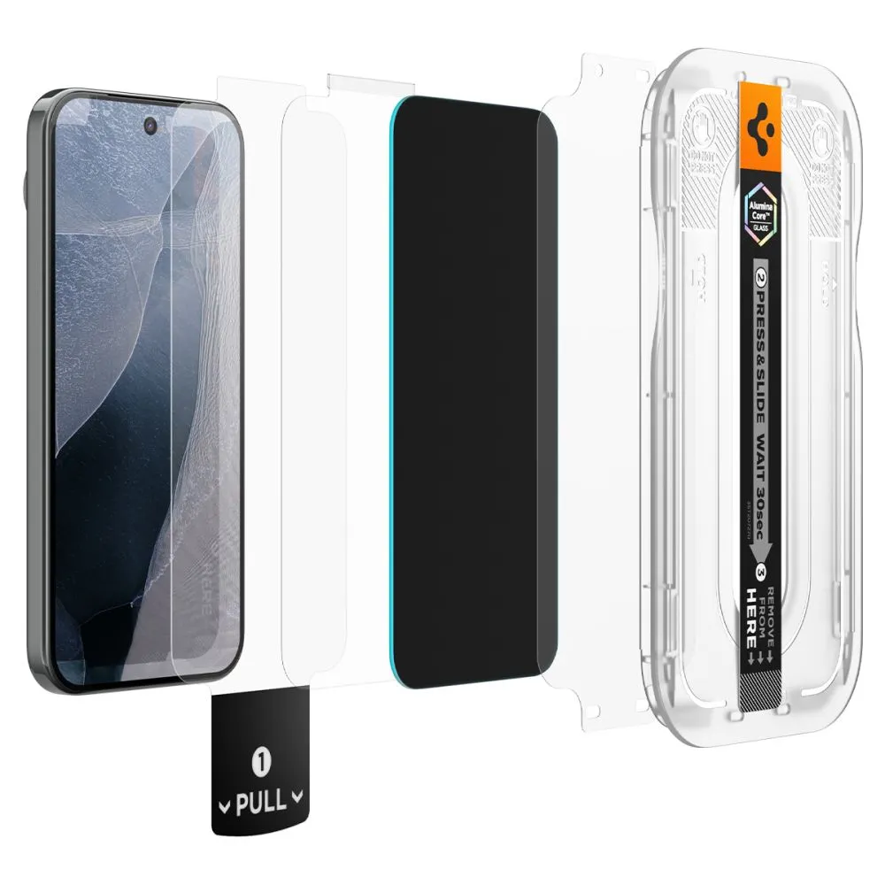 Google Pixel 10 Screen Protector  SPIGEN GLAS.TR EZ FIT PRO AC PRIVACY 2-PACK