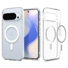 Google Pixel 10 vāciņš caurspīdīgs SPIGEN ULTRA HYBRID MAG MAGSAFE