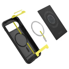 Google Pixel 10 ümbris must SPIGEN RUGGED ARMOR MAG MAGSAFE