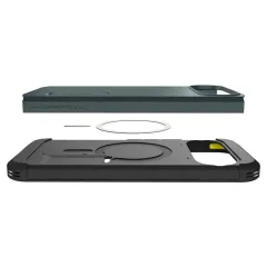 Google Pixel 10 skal grön SPIGEN TOUGH ARMOR MAG MAGSAFE