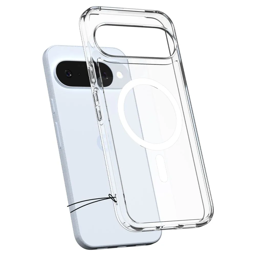 Google Pixel 10 Pro suojakuori läpinäkyvä SPIGEN ULTRA HYBRID MAG MAGSAFE