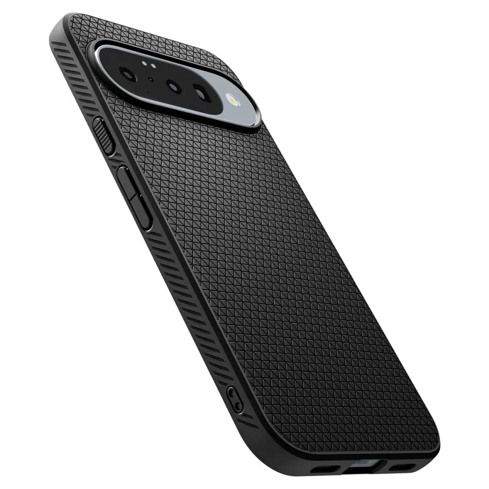 Google Pixel 10 Pro ümbris must SPIGEN LIQUID AIR