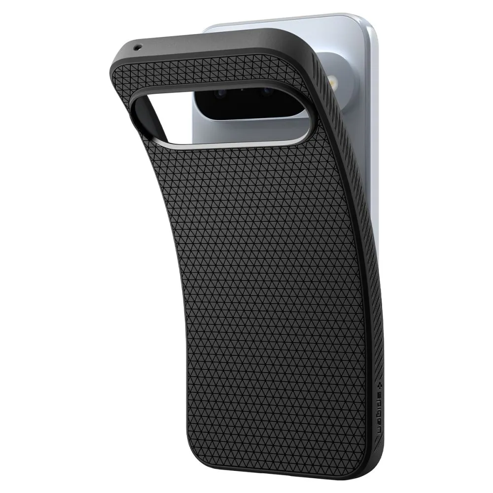 Google Pixel 10 Pro ümbris must SPIGEN LIQUID AIR