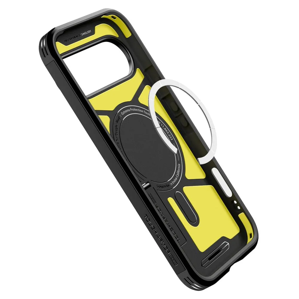 Google Pixel 10 Pro ümbris must SPIGEN TOUGH ARMOR MAG MAGSAFE