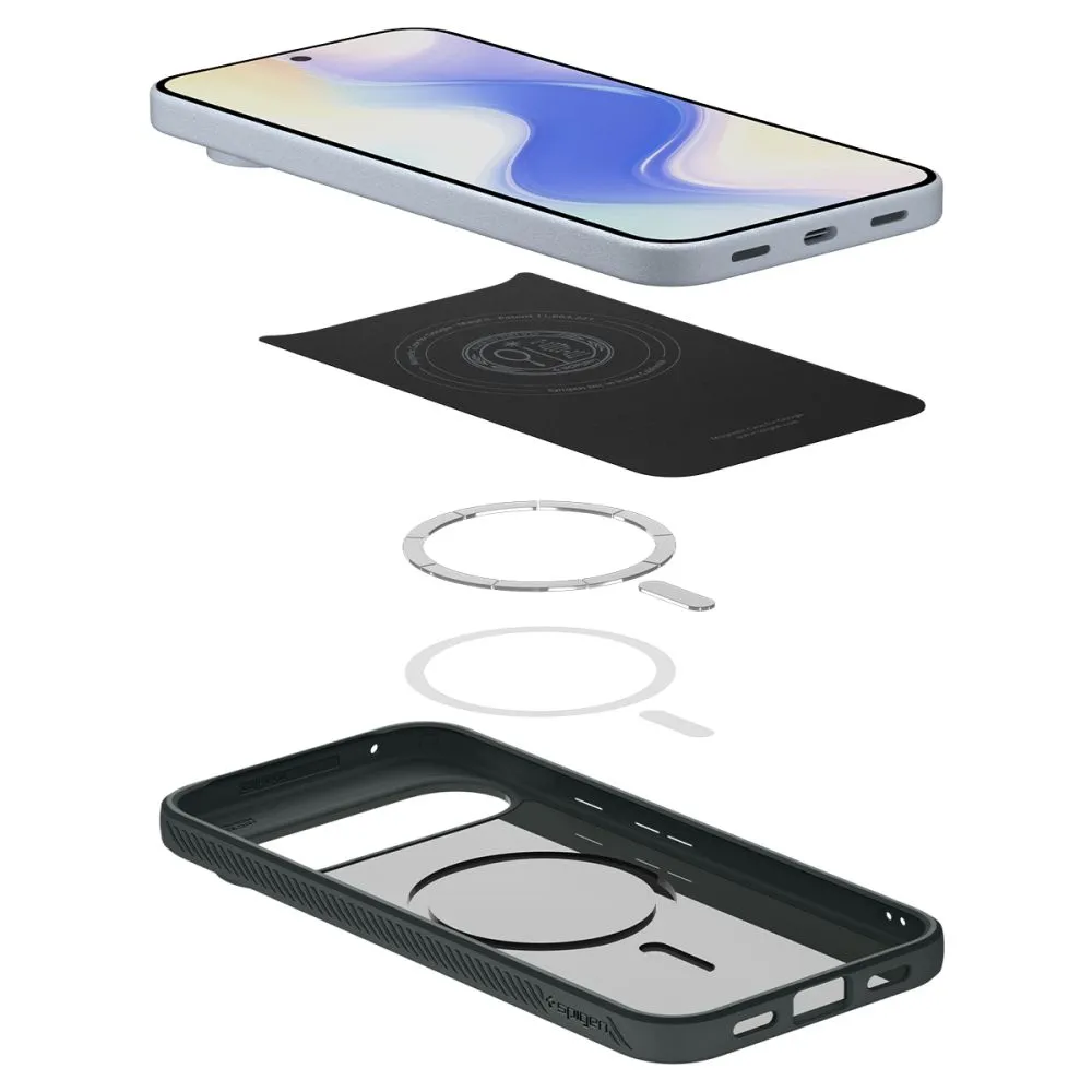 Google Pixel 10 Pro ümbris roheline SPIGEN LIQUID AIR MAG MAGSAFE
