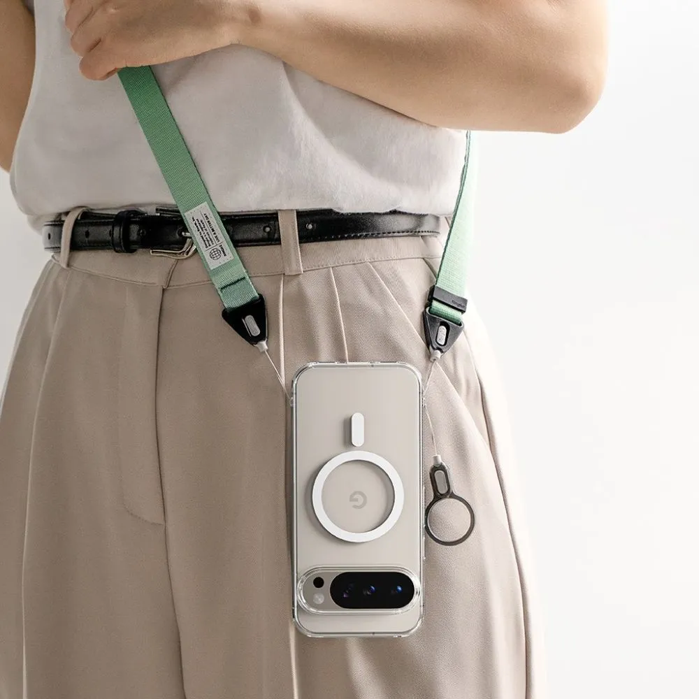 Google Pixel 10 Pro XL dėklas skaidrus RINGKE FUSION MAGNETIC MAGSAFE