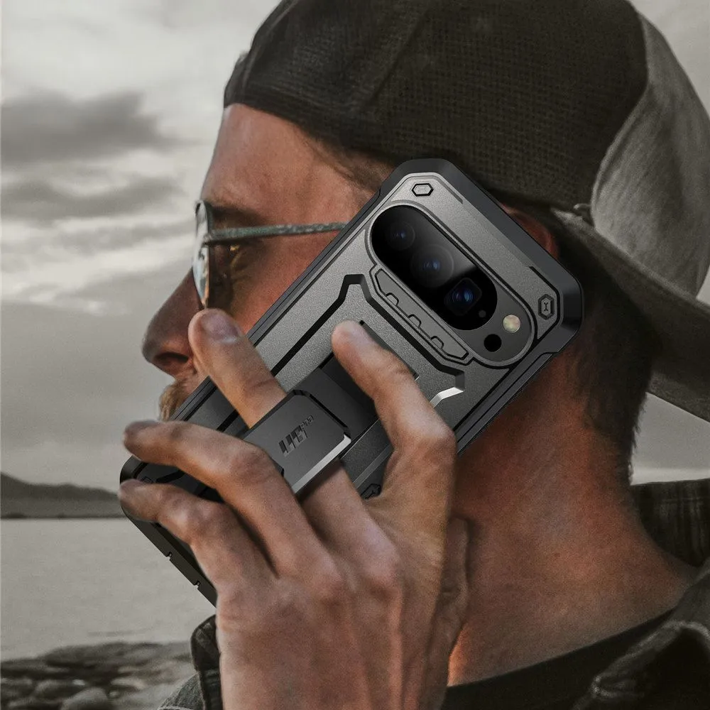 Google Pixel 10 Pro XL vāciņš melns SUPCASE UNICORN BEETLE PRO