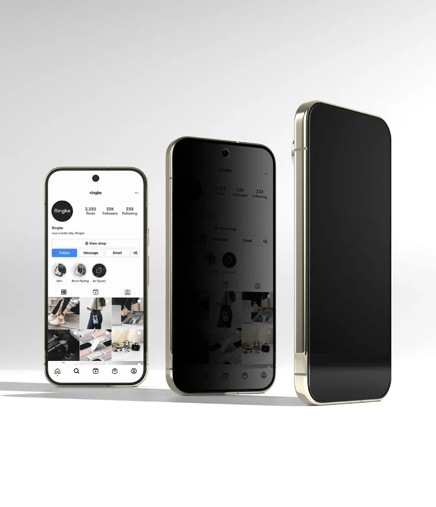 Google Pixel 10 Pro XL Ekraanikaitsed  RINGKE EASY SLIDE PRIVACY 2-PACK
