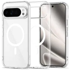 Google Pixel 10 Pro XL case transparent TECH-PROTECT FLEXAIR HYBRID MAGSAFE