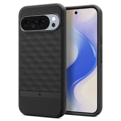 Google Pixel 10 Pro XL ümbris must SPIGEN PARALLAX MAG MAGSAFE