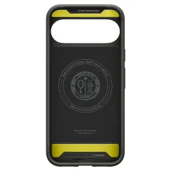 Google Pixel 10 Pro XL ümbris must SPIGEN RUGGED ARMOR MAG MAGSAFE