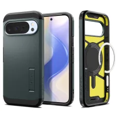 Google Pixel 10 Pro XL case green SPIGEN TOUGH ARMOR MAG MAGSAFE
