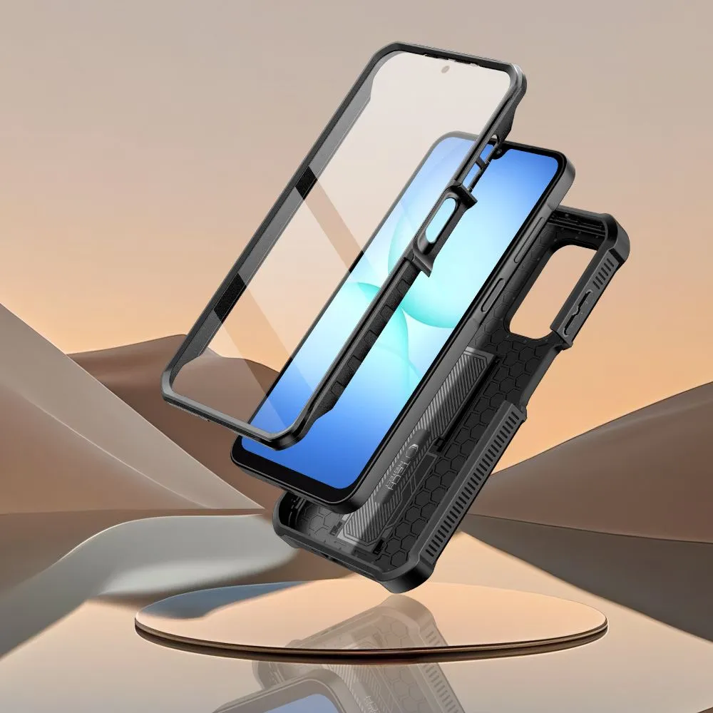 Samsung Galaxy A17 4G/5G case black TECH-PROTECT KEVLAR CAM+ 4G / 5G