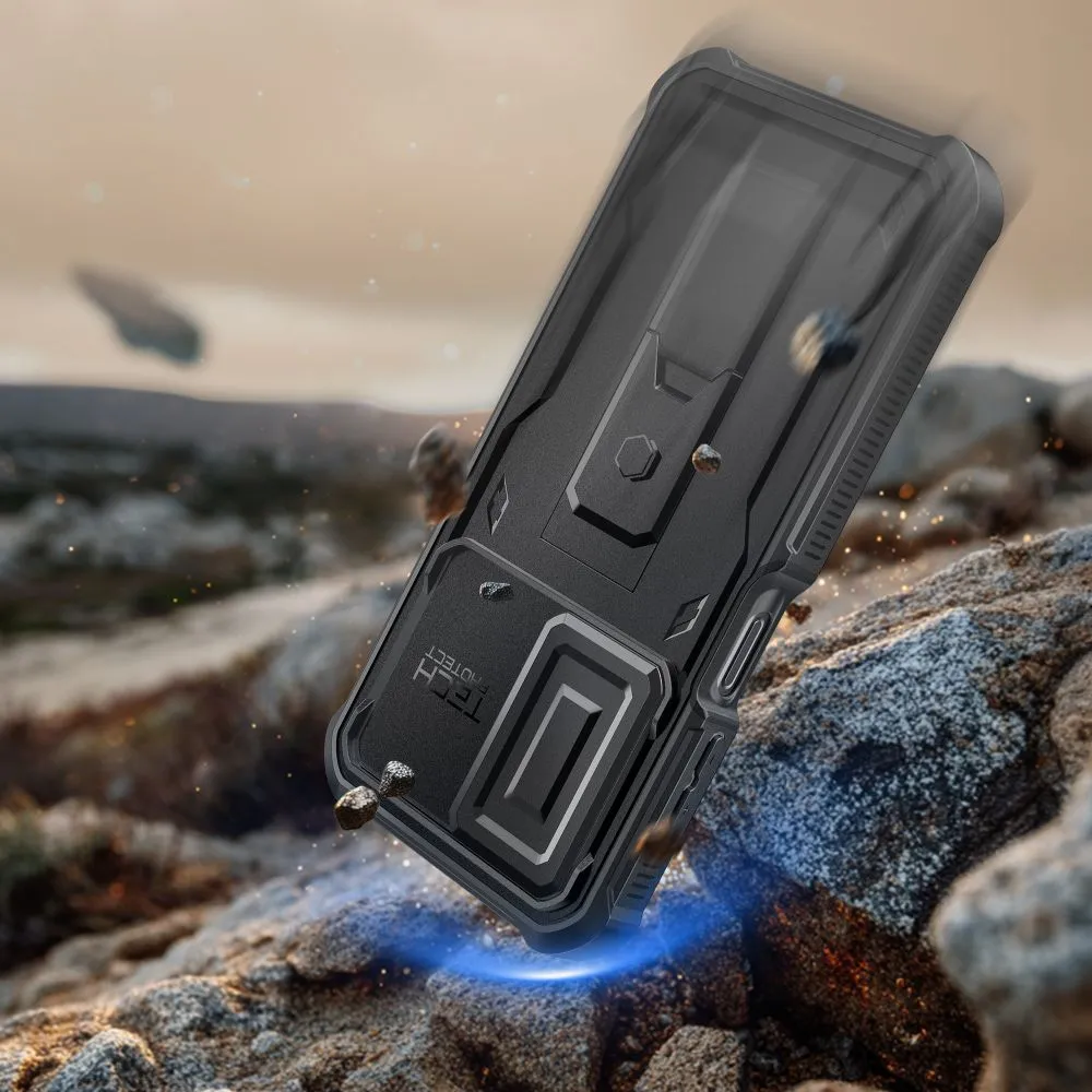 Samsung Galaxy A17 4G/5G case black TECH-PROTECT KEVLAR CAM+ 4G / 5G