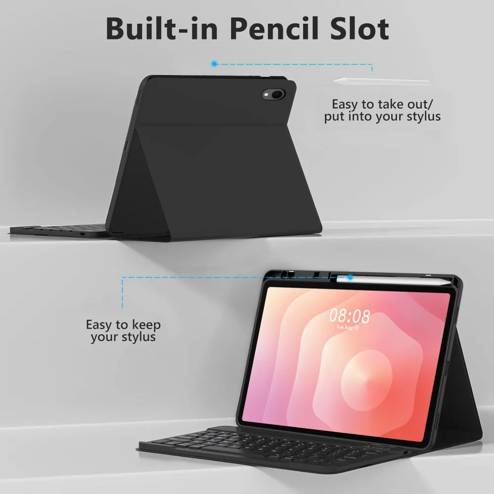 Samsung Galaxy Tab S11 11.0 tahvelarvuti ümbris must TECH-PROTECT SC PEN + KEYBOARD  X730 / X736B