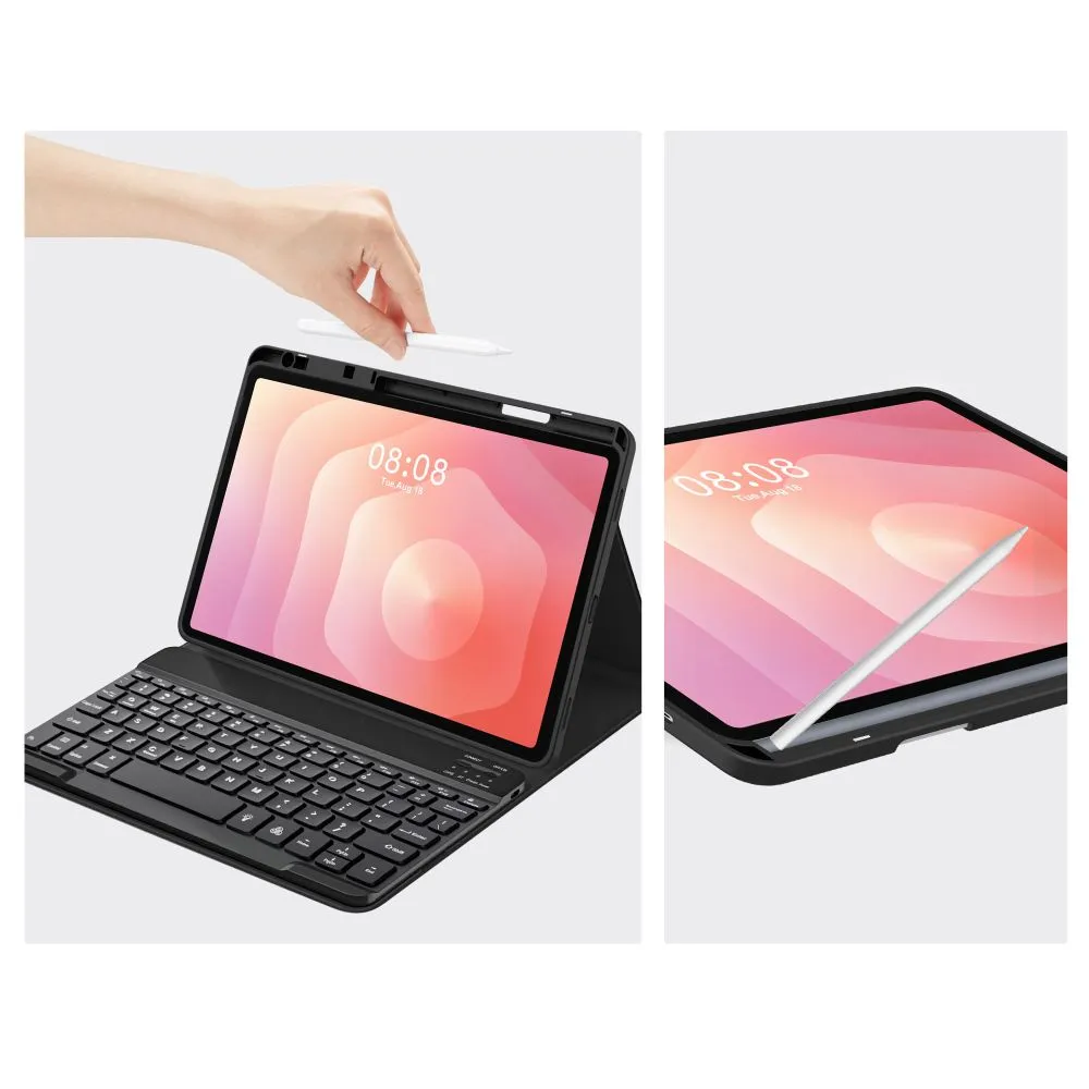 Samsung Galaxy Tab S11 11.0 tahvelarvuti ümbris must TECH-PROTECT SC PEN + KEYBOARD  X730 / X736B