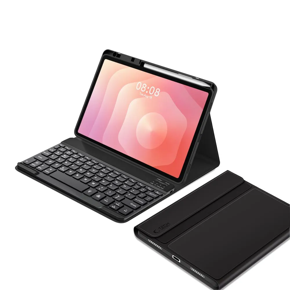 Samsung Galaxy Tab S11 11.0 tahvelarvuti ümbris must TECH-PROTECT SC PEN + KEYBOARD  X730 / X736B