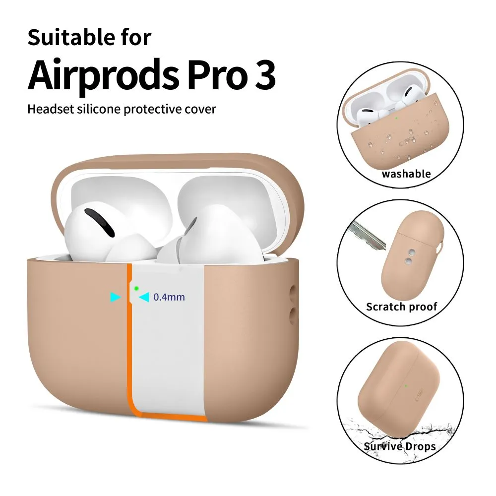Apple AirPods Pro 3 skal, fodral  TECH-PROTECT SILICONE