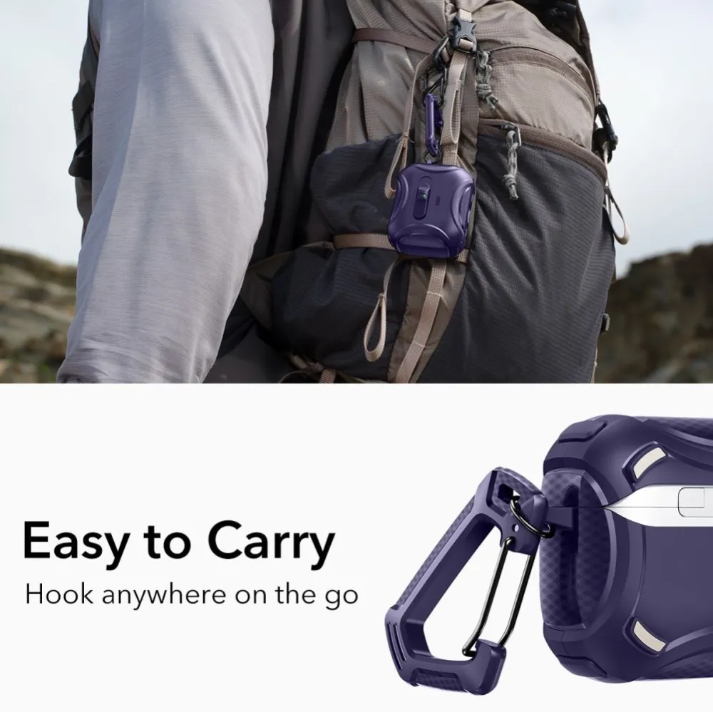 Apple AirPods Pro 3 case  ESR CYBER FLICKLOCK HALOLOCK MAGSAFE