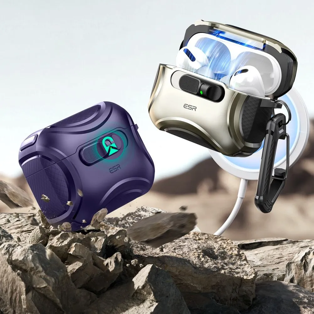 Apple AirPods Pro 3 case  ESR CYBER FLICKLOCK HALOLOCK MAGSAFE