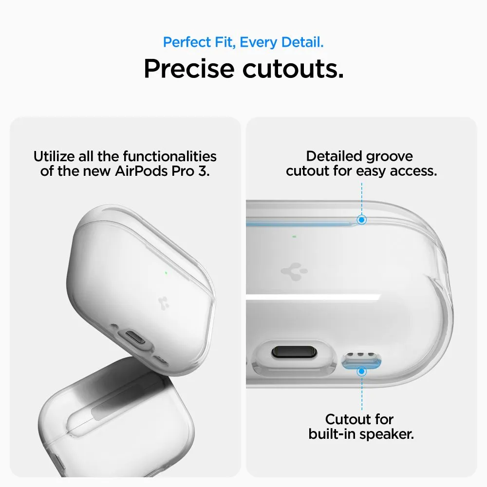 Apple AirPods Pro 3 telefoni ümbris läbipaistev SPIGEN LIQUID CRYSTAL