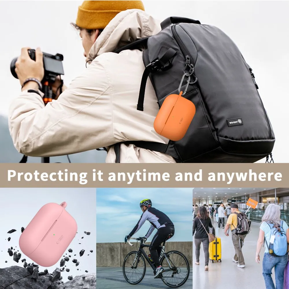 Apple AirPods Pro 3 telefoni ümbris hall TECH-PROTECT SILICONE HOOK