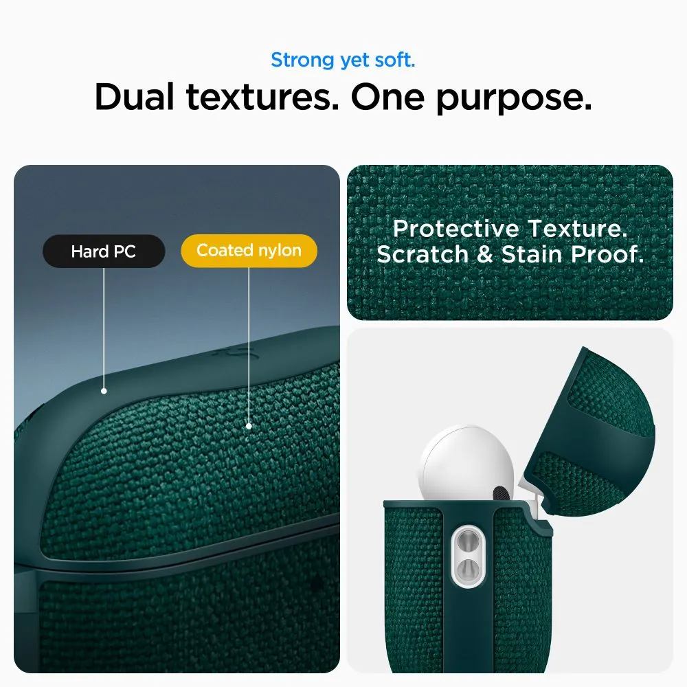 Apple AirPods Pro 3 phone case green SPIGEN URBAN FIT