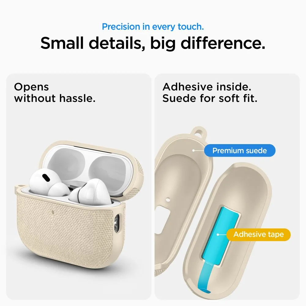 Apple AirPods Pro 3 phone case ivory white SPIGEN URBAN FIT