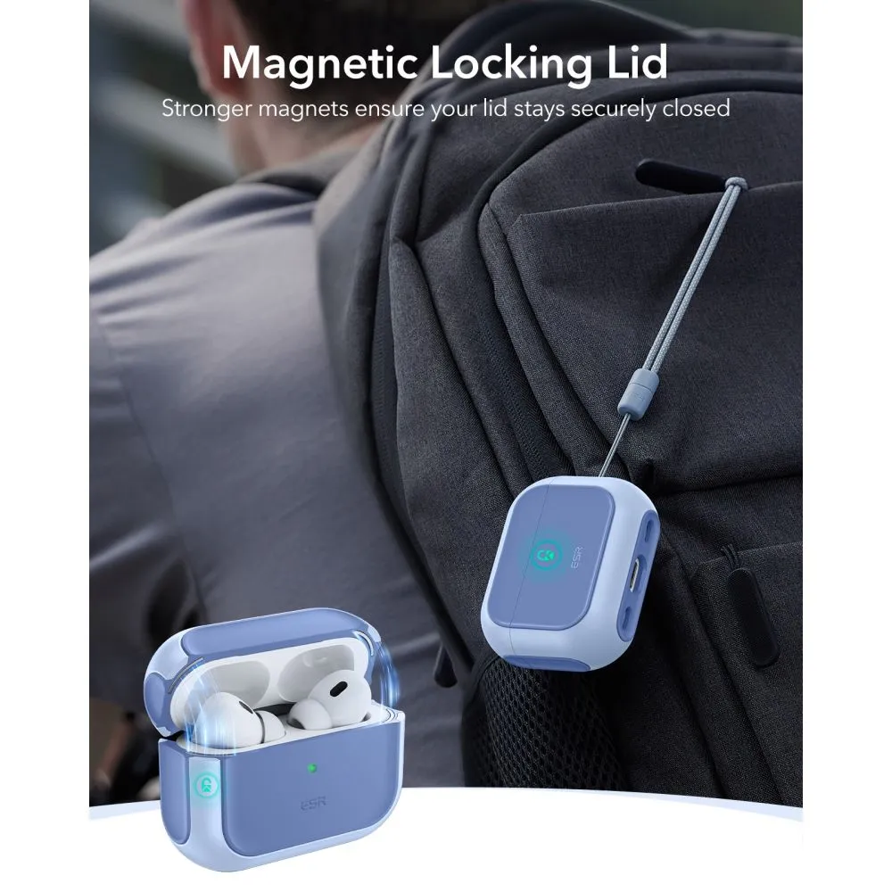 Apple AirPods Pro 3 ümbris sinine ESR ORBIT HALOLOCK MAGSAFE
