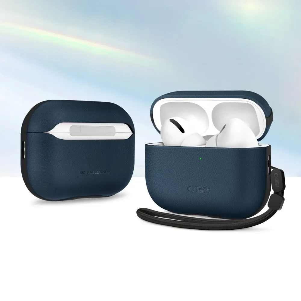 Apple AirPods Pro 3 ümbris sinine TECH-PROTECT NATURALFIT