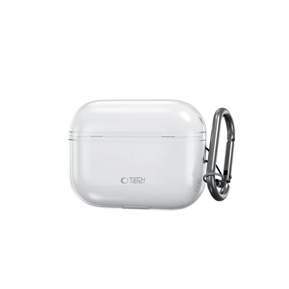 Apple AirPods Pro 3 maciņš caurspīdīgs TECH-PROTECT FLEXAIR