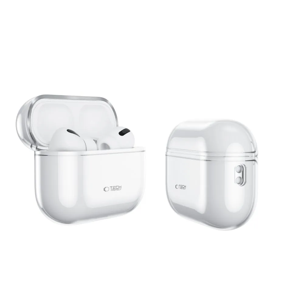 Apple AirPods Pro 3 maciņš caurspīdīgs TECH-PROTECT FLEXAIR