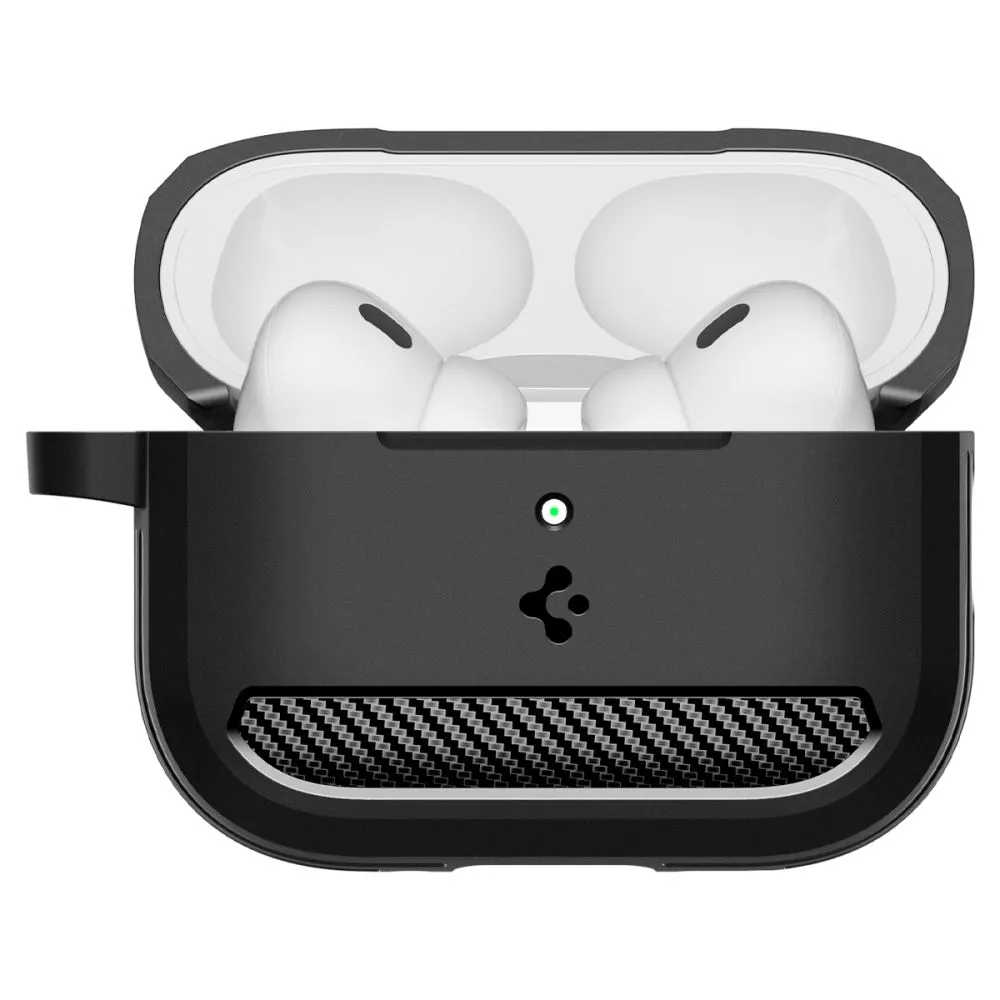 Apple AirPods Pro 3 telefoni ümbris must SPIGEN RUGGED ARMOR