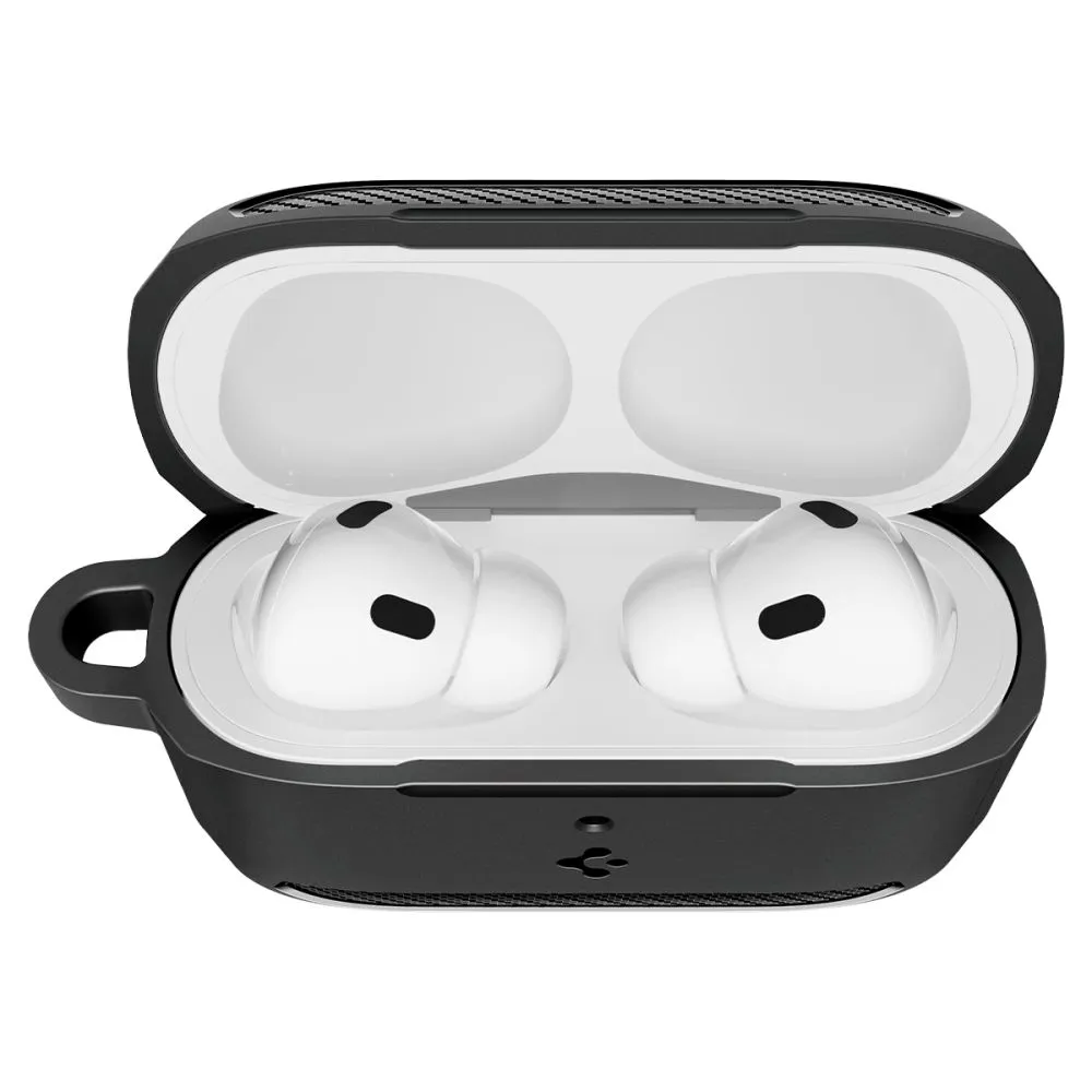 Apple AirPods Pro 3 telefoni ümbris must SPIGEN RUGGED ARMOR