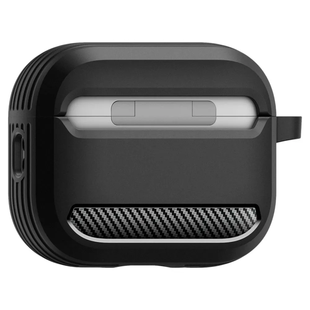 Apple AirPods Pro 3 telefoni ümbris must SPIGEN RUGGED ARMOR