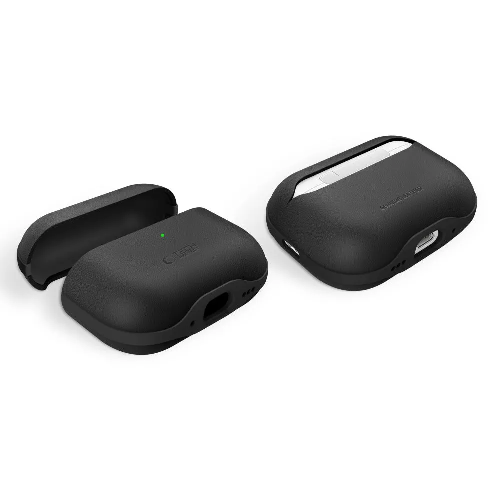 Apple AirPods Pro 3 skal, fodral svart TECH-PROTECT NATURALFIT