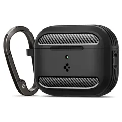 Apple AirPods Pro 3 telefoni ümbris must SPIGEN RUGGED ARMOR