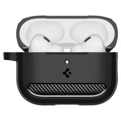 Apple AirPods Pro 3 telefoni ümbris must SPIGEN RUGGED ARMOR