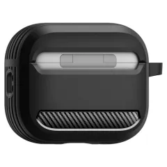 Apple AirPods Pro 3 telefoni ümbris must SPIGEN RUGGED ARMOR