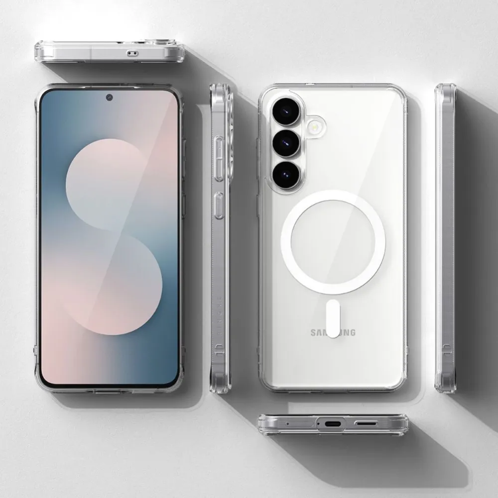 Samsung Galaxy S25 FE ümbris läbipaistev RINGKE FUSION MAGNETIC MAGSAFE