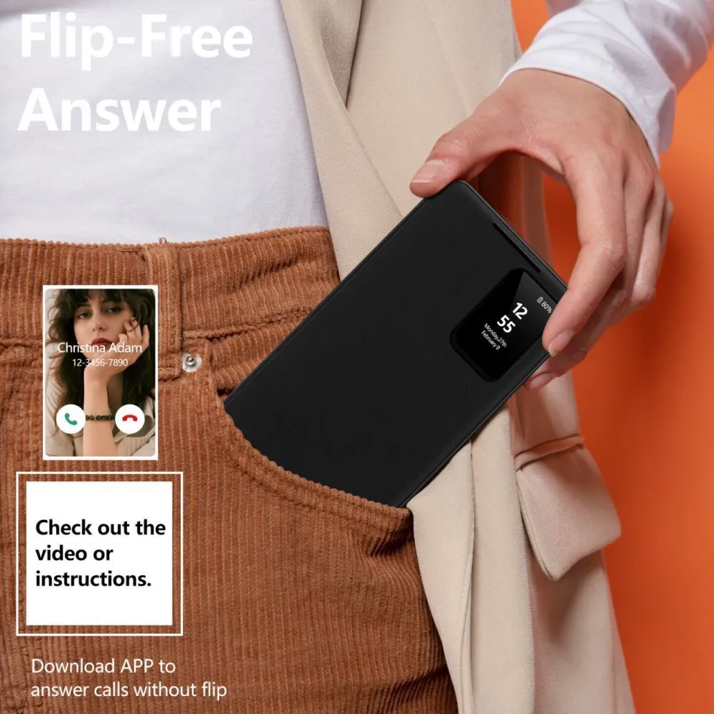 Samsung Galaxy S25 FE чехол черный TECH-PROTECT SMART WALLET