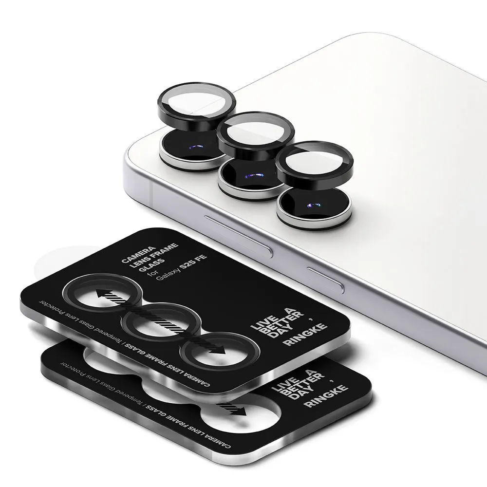 Samsung Galaxy S25 FE защитное стекло RINGKE CAMERA FRAME PROTECTOR 2-PACK