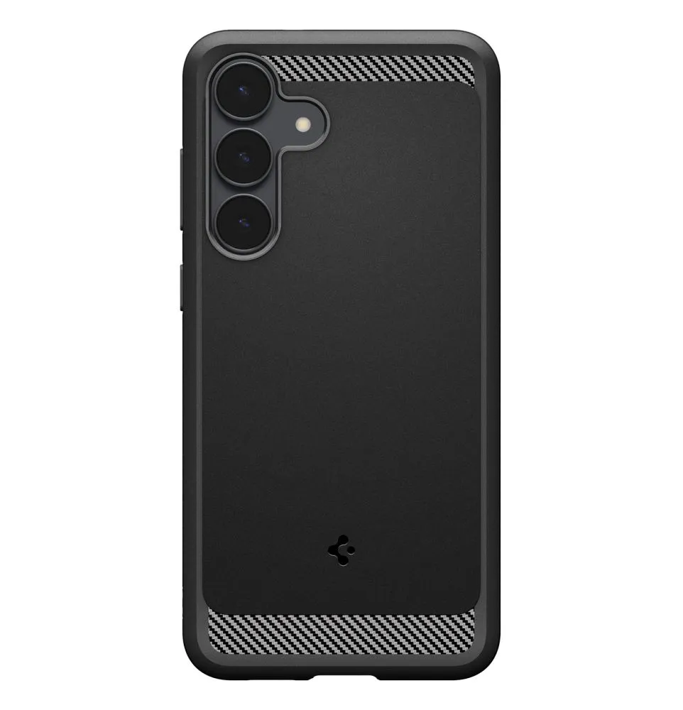 Samsung Galaxy S25 FE ümbris must SPIGEN RUGGED ARMOR