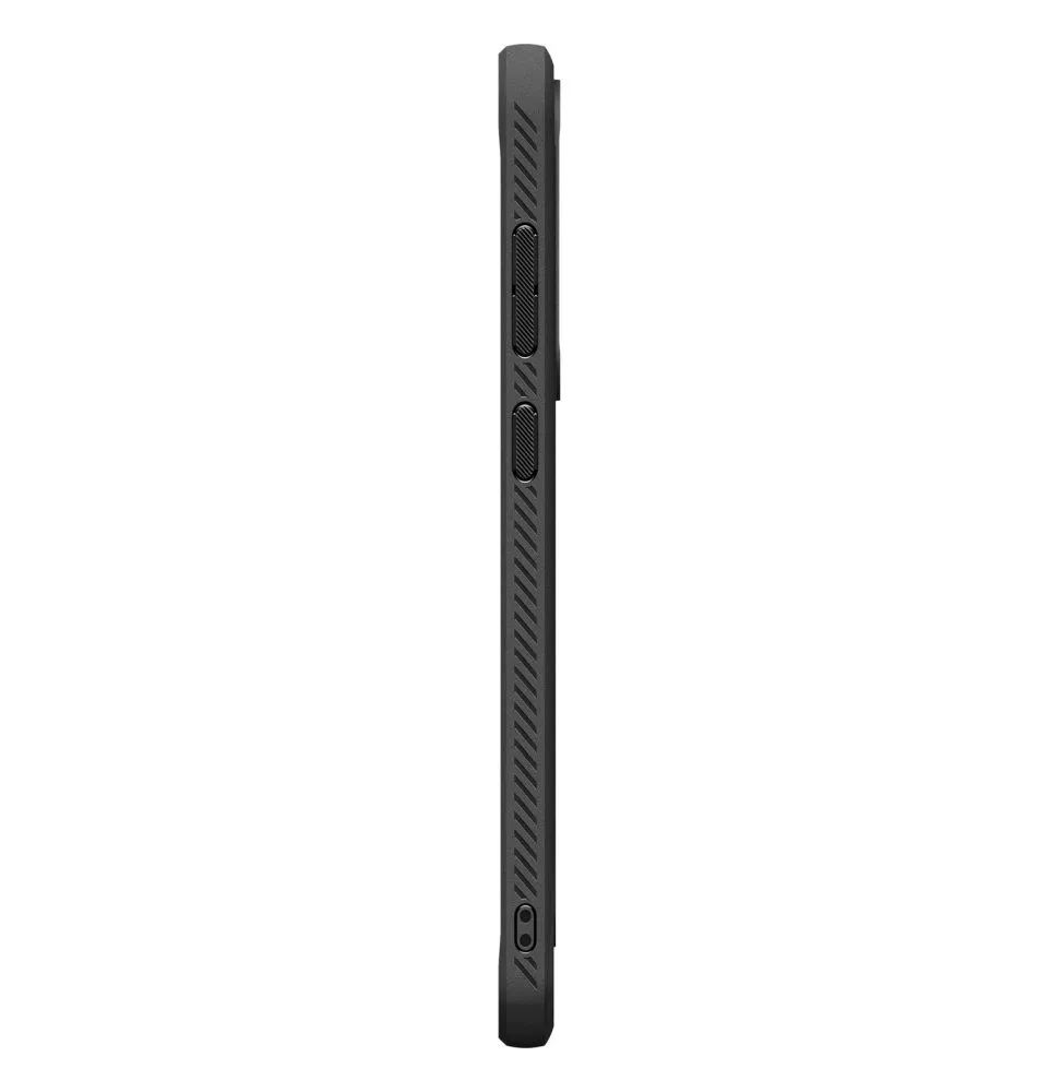 Samsung Galaxy S25 FE ümbris must SPIGEN RUGGED ARMOR