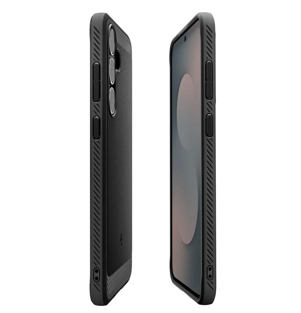 Samsung Galaxy S25 FE ümbris must SPIGEN RUGGED ARMOR