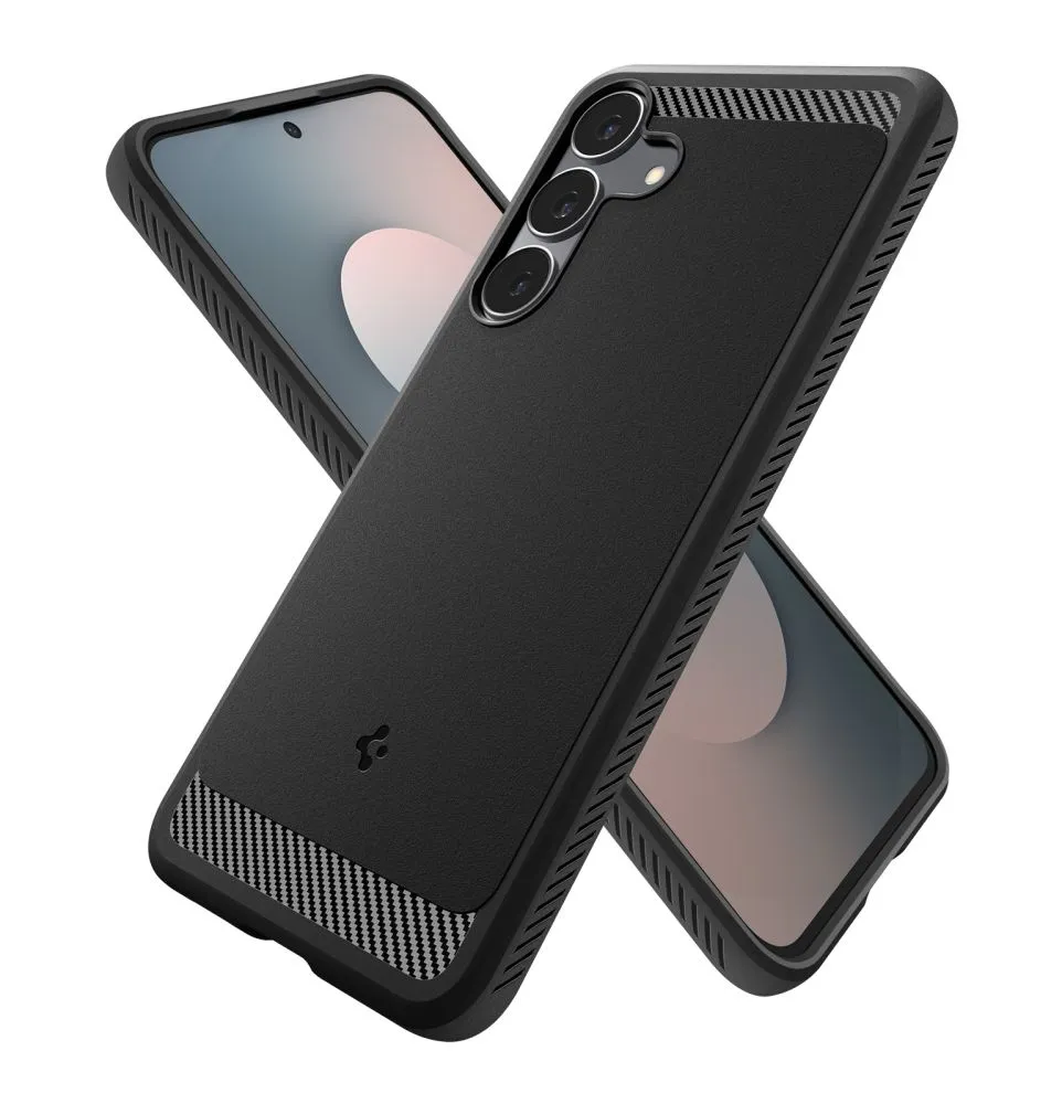 Samsung Galaxy S25 FE ümbris must SPIGEN RUGGED ARMOR