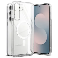 Samsung Galaxy S25 FE ümbris läbipaistev RINGKE FUSION MAGNETIC MAGSAFE